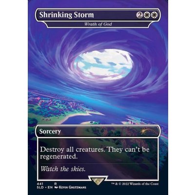 (FOIL)(441)Shrinking Storm　//　神の怒り/Wrath of God《英語》【SLD】