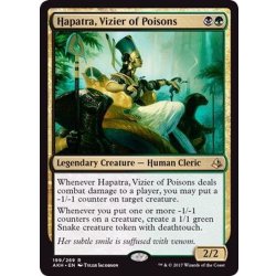 画像1: [EX+]毒物の侍臣、ハパチラ/Hapatra, Vizier of Poisons《英語》【AKH】
