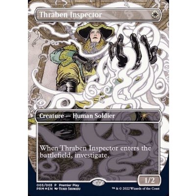 [EX+](FOIL)(Premier Play)スレイベンの検査官/Thraben Inspector《英語》【PRM】