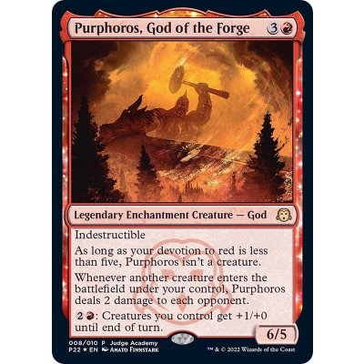 (FOIL)鍛冶の神、パーフォロス/Purphoros, God of the Forge《英語》【P22】