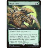 [EX+](FOIL)(652)増力スリヴァー/Might Sliver《英語》【SLD】