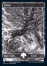 [EX](FOIL)(412)森/Forest《英語》【VOW】
