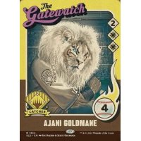 (FOIL)(1453)黄金のたてがみのアジャニ/Ajani Goldmane《英語》【SLD】