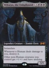 [EX](FOIL)不浄なる者、ミケウス/Mikaeus, the Unhallowed《英語》【UBT】