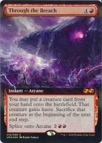 [EX+](FOIL)裂け目の突破/Through the Breach《英語》【UBT】