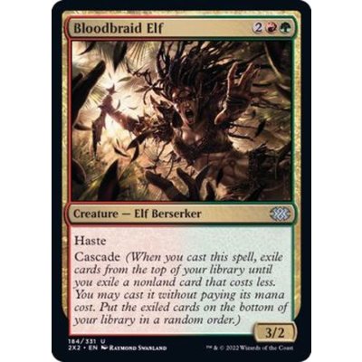 血編み髪のエルフ/Bloodbraid Elf《英語》【2X2】