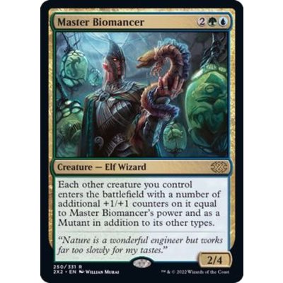 (FOIL)練達の生術師/Master Biomancer《英語》【2X2】