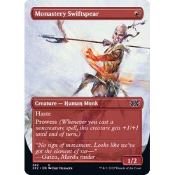 画像1: [EX+](フルアート)僧院の速槍/Monastery Swiftspear《英語》【2X2】