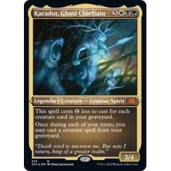 画像1: [EX+](エッチングFOIL)幽霊の酋長、カラドール/Karador, Ghost Chieftain《英語》【2X2】