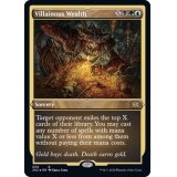 [EX+](エッチングFOIL)悪逆な富/Villainous Wealth《英語》【2X2】