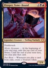 [EX+](FOIL)秘本に縛られし者、プロスパー/Prosper, Tome-Bound《英語》【AFC】