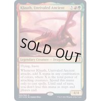 [EX+]無双の古きもの、クラウス/Klauth, Unrivaled Ancient《英語》【AFC】