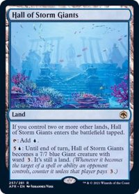 [EX]ストーム・ジャイアントの聖堂/Hall of Storm Giants《英語》【AFR】