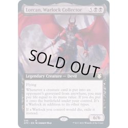 画像1: (FOIL)(フルアート)ウォーロックの収集家、ローカン/Lorcan, Warlock Collector《英語》【AFC】