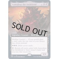 [EX+](FOIL)(フルアート)アーチフィーンド、アスモデウス/Asmodeus the Archfiend《英語》【AFR】