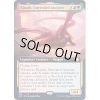 [EX](FOIL)(フルアート)無双の古きもの、クラウス/Klauth, Unrivaled Ancient《英語》【AFC】