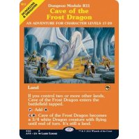 (FOIL)(フルアート)フロスト・ドラゴンの洞窟/Cave of the Frost Dragon《英語》【AFR】