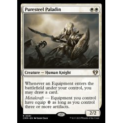 画像1: (FOIL)純鋼の聖騎士/Puresteel Paladin《英語》【CMM】