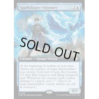 [EX+](FOIL)(フルアート)灯造りの幻想家/Sparkshaper Visionary《英語》【CMM】