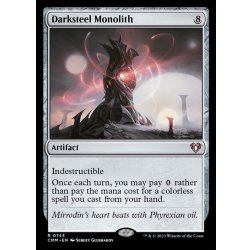 画像1: [EX+]ダークスティールのモノリス/Darksteel Monolith《英語》【CMM】