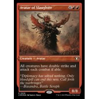 (エッチングFOIL)殺戮の化身/Avatar of Slaughter《英語》【CMM】