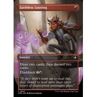 (フルアート)信仰無き物あさり/Faithless Looting《英語》【CMM】