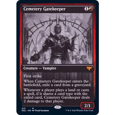[EX+](FOIL)墓所の門番/Cemetery Gatekeeper《英語》【DBL】