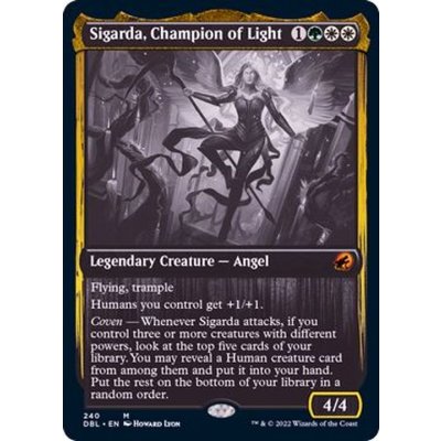 光の勇者、シガルダ/Sigarda, Champion of Light《英語》【DBL】