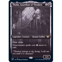 (FOIL)スレイベンの守護者、サリア/Thalia, Guardian of Thraben《英語》【DBL】