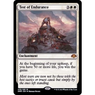 忍耐の試練/Test of Endurance《英語》【DMR】