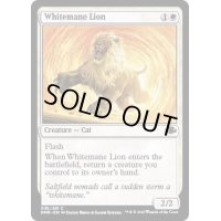 (FOIL)白たてがみのライオン/Whitemane Lion《英語》【DMR】