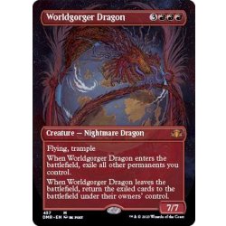 画像1: [EX+](フルアート)世界喰らいのドラゴン/Worldgorger Dragon《英語》【DMR】