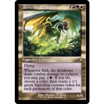 [EX](FOIL)(旧枠仕様)煽動するものリース/Rith, the Awakener《英語》【DMR】