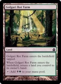 ゴルガリの腐敗農場/Golgari Rot Farm《英語》【Commander 2016】