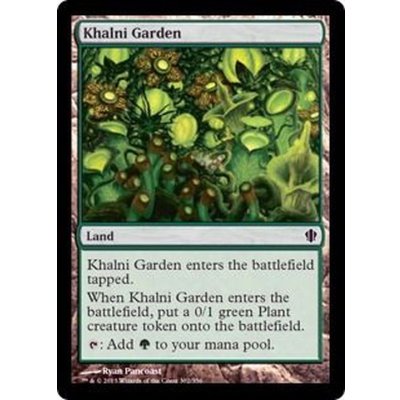 カルニの庭/Khalni Garden《英語》【Duel Decks: Nissa vs. Ob Nixilis】