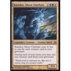 画像1: 幽霊の酋長、カラドール/Karador, Ghost Chieftain《英語》【Reprint Cards(The List)】
