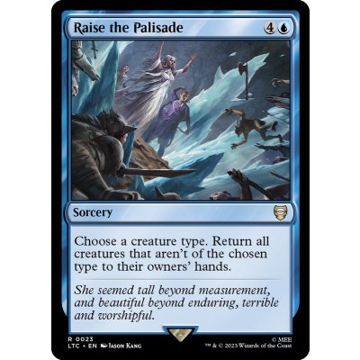 矢来を上げよ/Raise the Palisade《英語》【LTC】