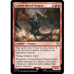 画像1: [EX+]洞窟に宝蓄えしドラゴン/Cavern-Hoard Dragon《英語》【LTC】