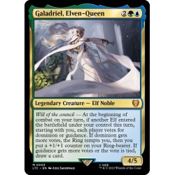 画像1: (FOIL)エルフの女王、ガラドリエル/Galadriel, Elven-Queen《英語》【LTC】