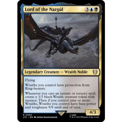 ナズグルの首領/Lord of the Nazgul《英語》【LTC】
