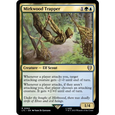 闇の森の罠師/Mirkwood Trapper《英語》【LTC】