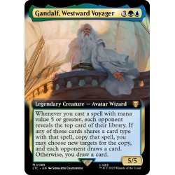 画像1: (FOIL)(フルアート)西方への航海者、ガンダルフ/Gandalf, Westward Voyager《英語》【LTC】