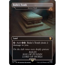 画像1: (FOIL)(フルアート)バーリンの墓/Balin's Tomb　//　古えの墳墓/Ancient Tomb《英語》【LTC】