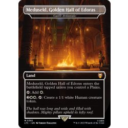 画像1: [EX](フルアート)エドラスの黄金館、メドゥセルド/Meduseld, Golden Hall of Edoras　//　アーデンベイル城/Castle Ardenvale《英語》【LTC】