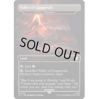 [EX+](FOIL)(フルアート)ゴルゴロスの谷/Valley of Gorgoroth　//　不毛の大地/Wasteland《英語》【LTC】