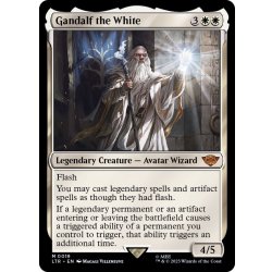 画像1: [EX](FOIL)白のガンダルフ/Gandalf the White《英語》【LTR】