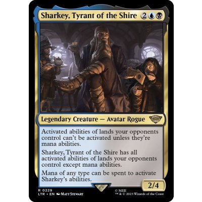 ホビット庄の圧制者、シャーキー/Sharkey, Tyrant of the Shire《英語》【LTR】