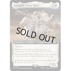 画像1: (FOIL)(フルアート)白の乗り手、ガンダルフ/Gandalf, White Rider《英語》【LTR】