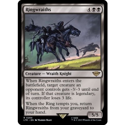 指輪の幽鬼/Ringwraiths《英語》【LTR】