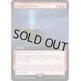 [EX+](FOIL)(フルアート)力の顕示/Display of Power《英語》【LTR】
